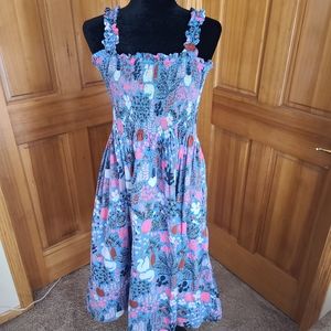 Kate Spade New York 🪴 & Cats Midi Dress - XL